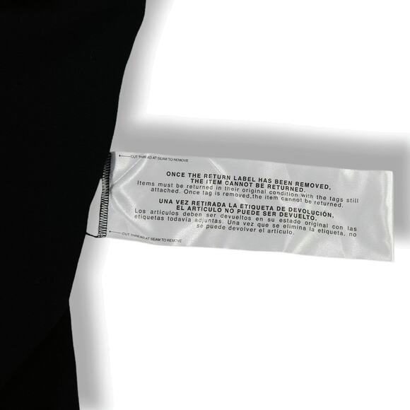 Dress The Population Ruth Asymmetric Neck Bodycon Sheath Midi Dress Black M NWT - Picture 8 of 10